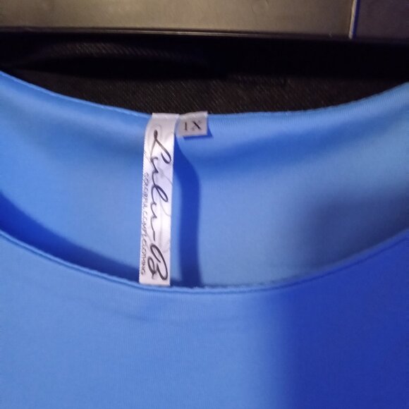 LuLu-B Sleeveless Ruffle Trim Dress - 1X - NWT - Picture 4 of 6